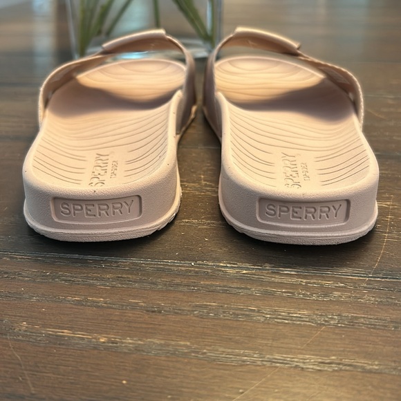 Sperry Top Sider slides.  Size 9.  Pink. - Picture 8 of 10